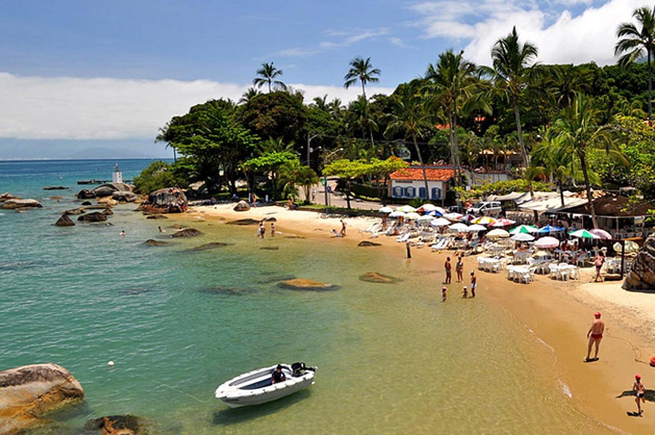 Ilhabela, considerada uma das praias mais belas do litoral paulista