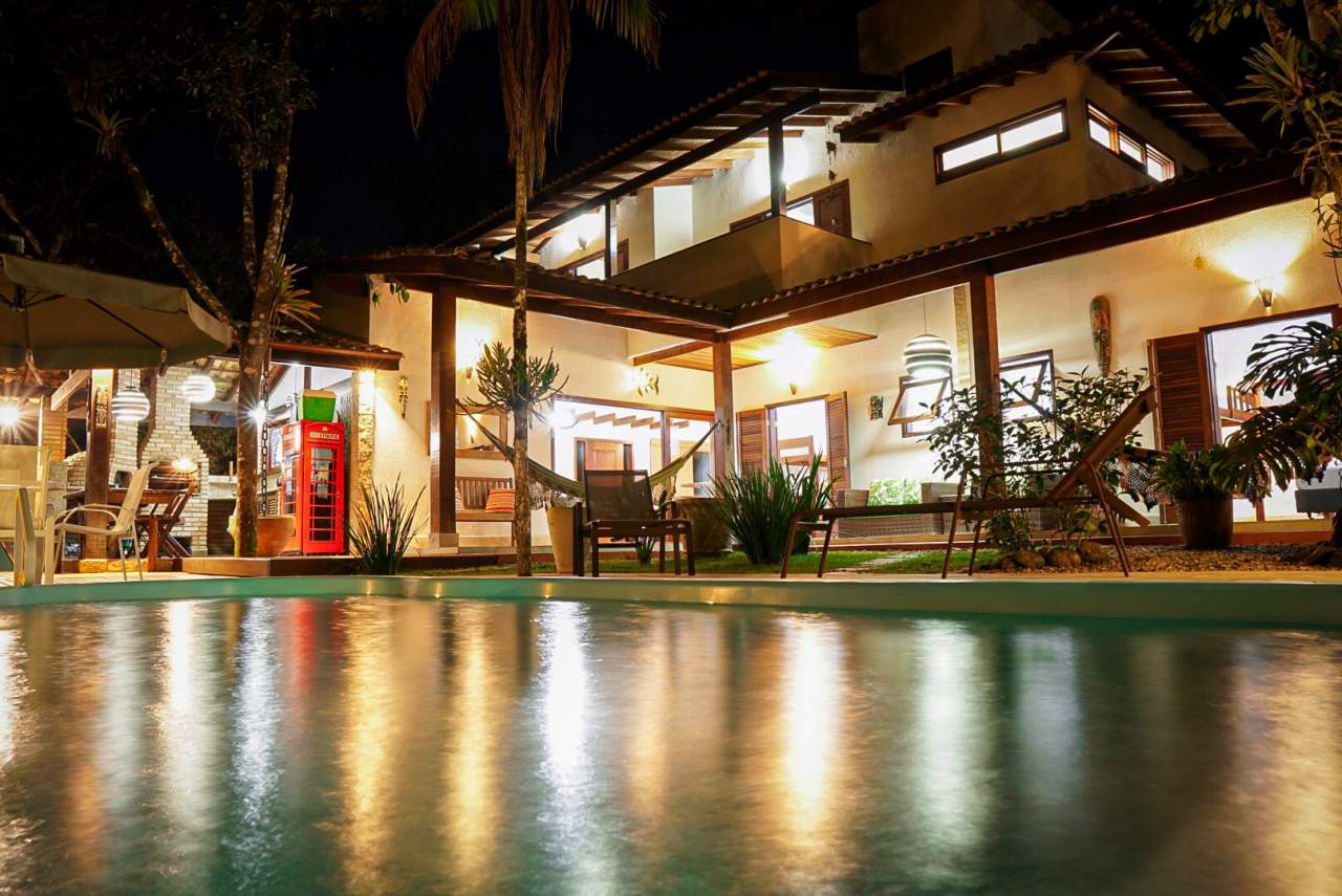 Casa de Praia em Itamambuca/ Ubatuba para 12 pessoas com piscina, Wi-fi, Ar condicionado e Pet Friendly